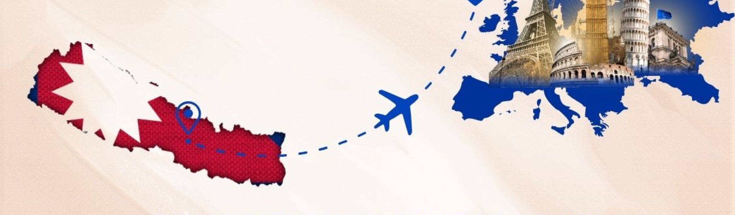 Find the cheapest month to fly from Nepal to Europe in 2026. Compare Kathmandu to Europe flight prices, top airlines, and expert tips to save big. Book with SewaTravel today!