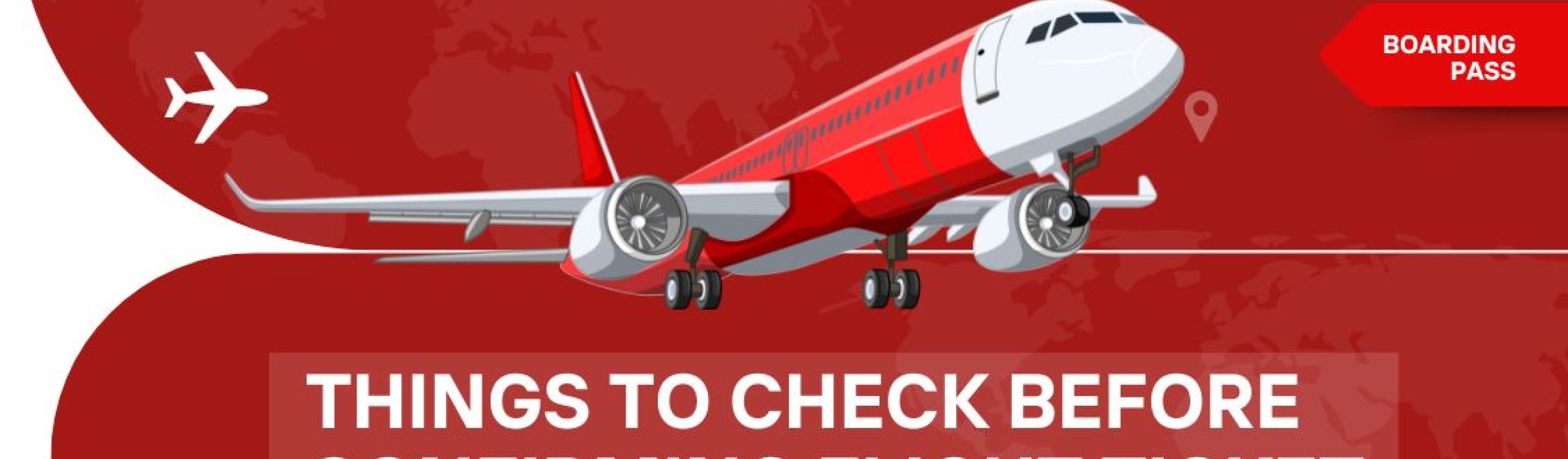Things to Check Before Confirming Flight Ticket