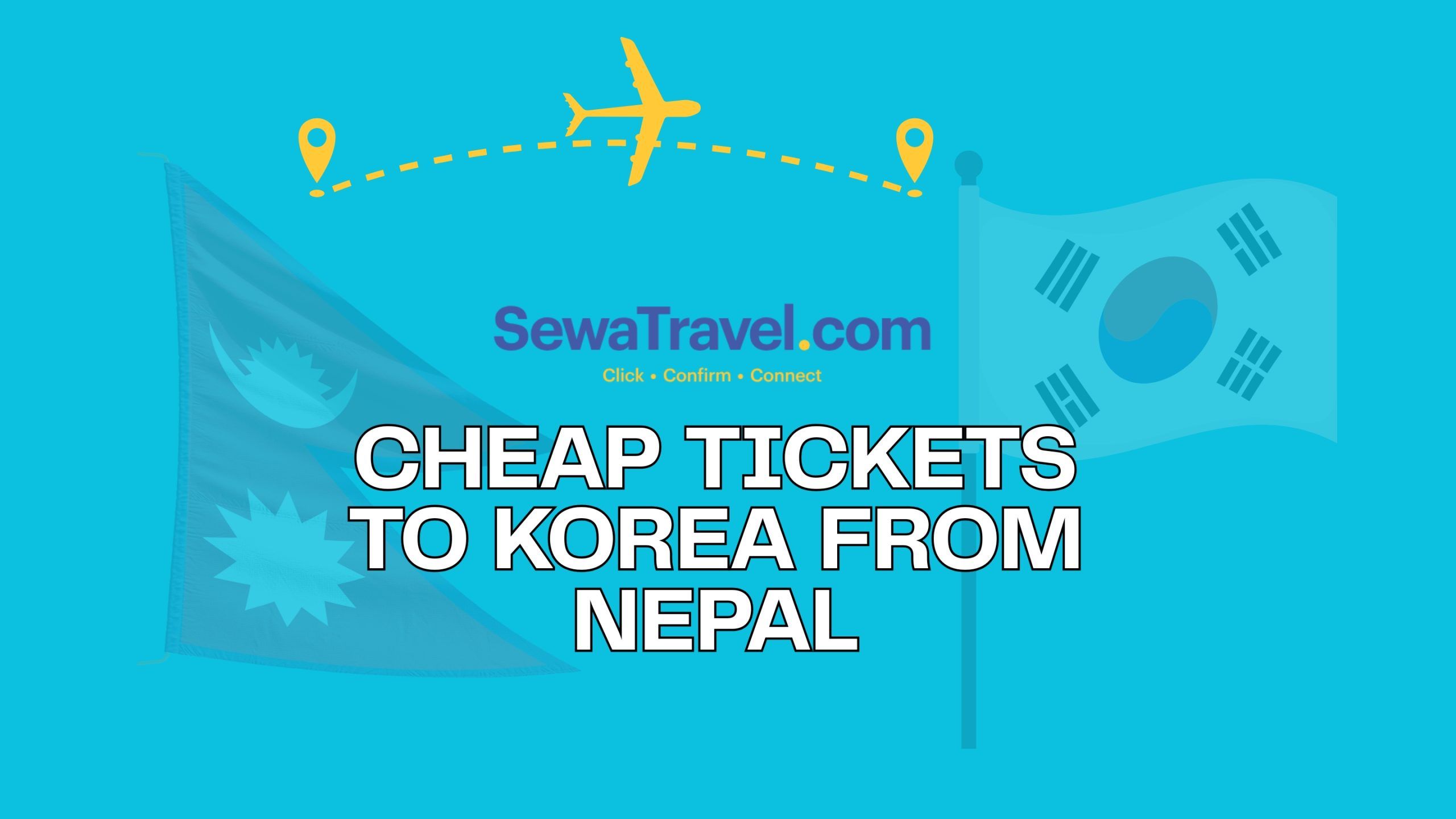 find cheap tickets to Korea from Nepal in 2026
