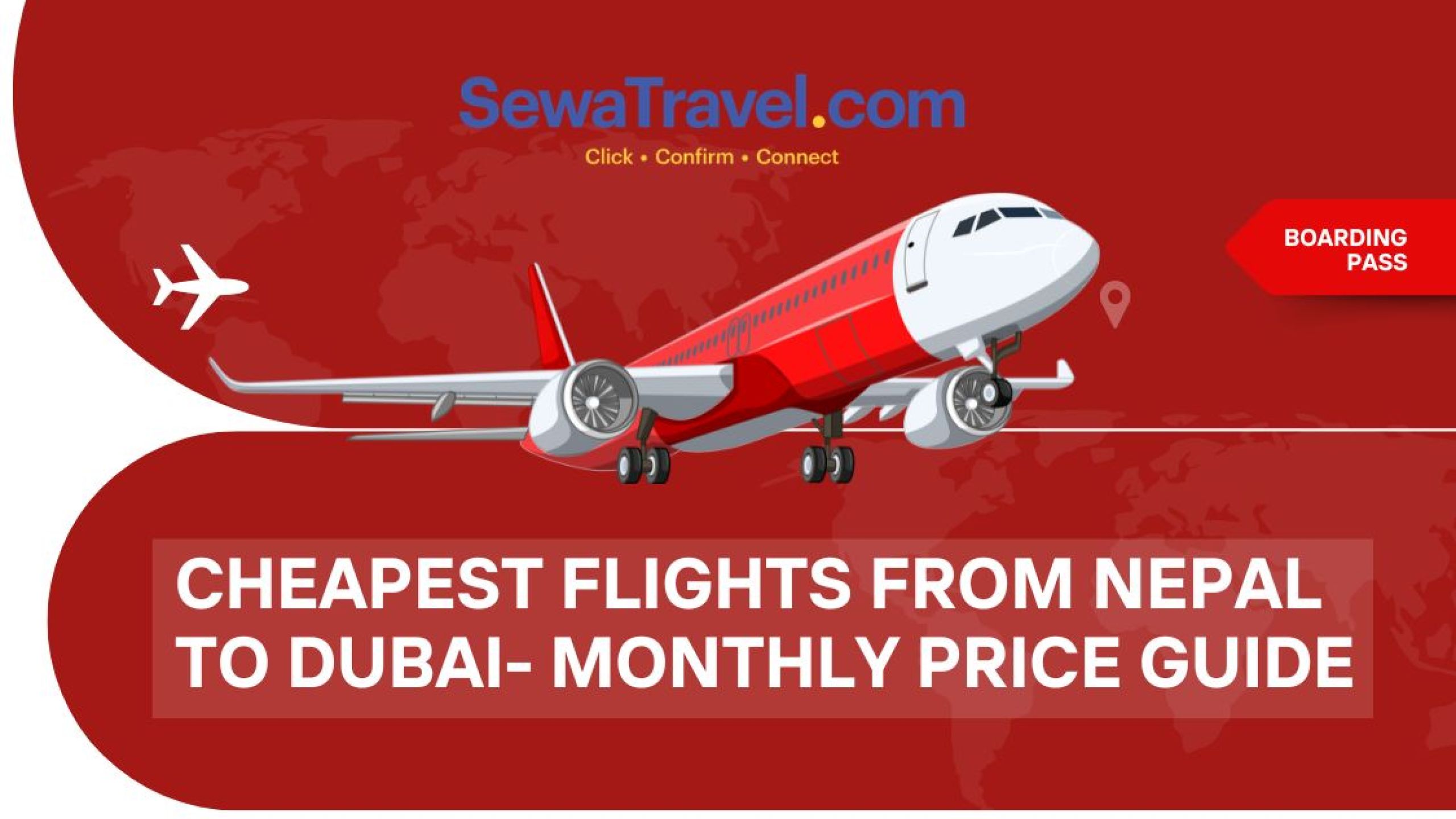 Cheapest Flights From Nepal to Dubai (2026 Monthly Price Guide