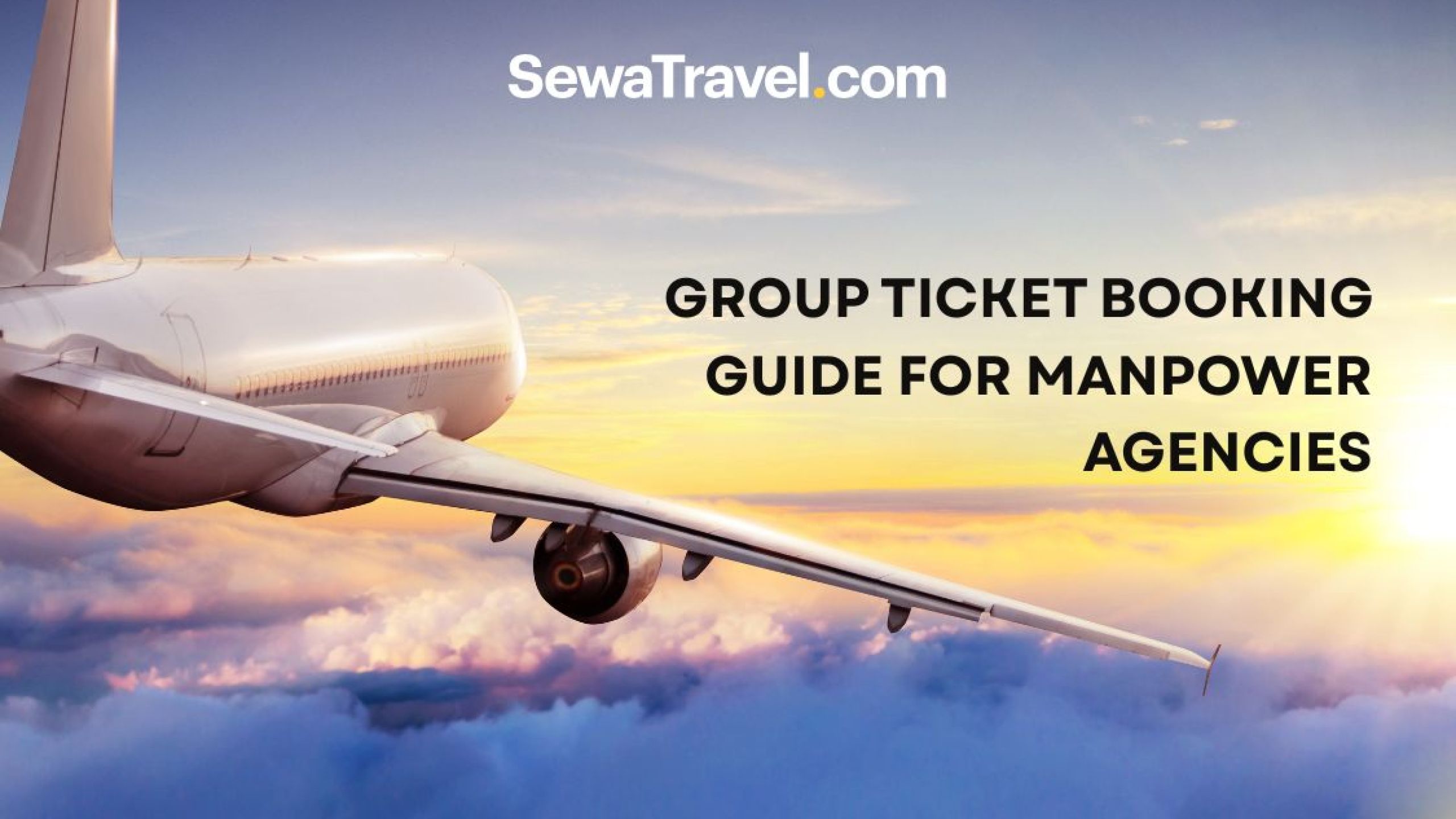 group ticket booking for manpower agencies