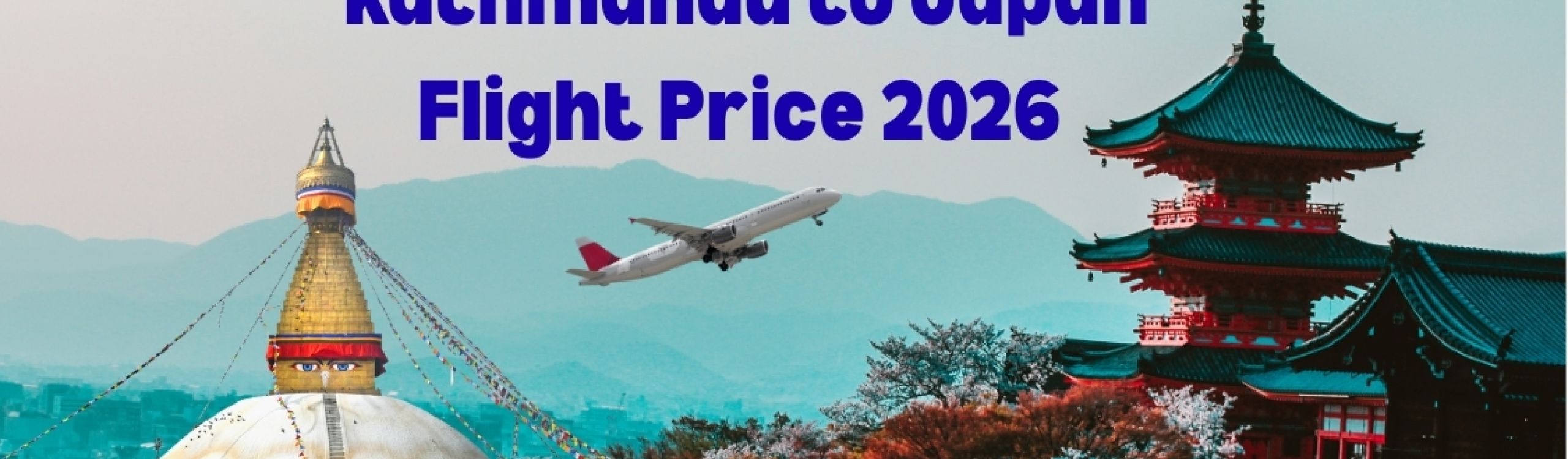 Kathmandu to Japan flight price comparison showing airlines and ticket costs