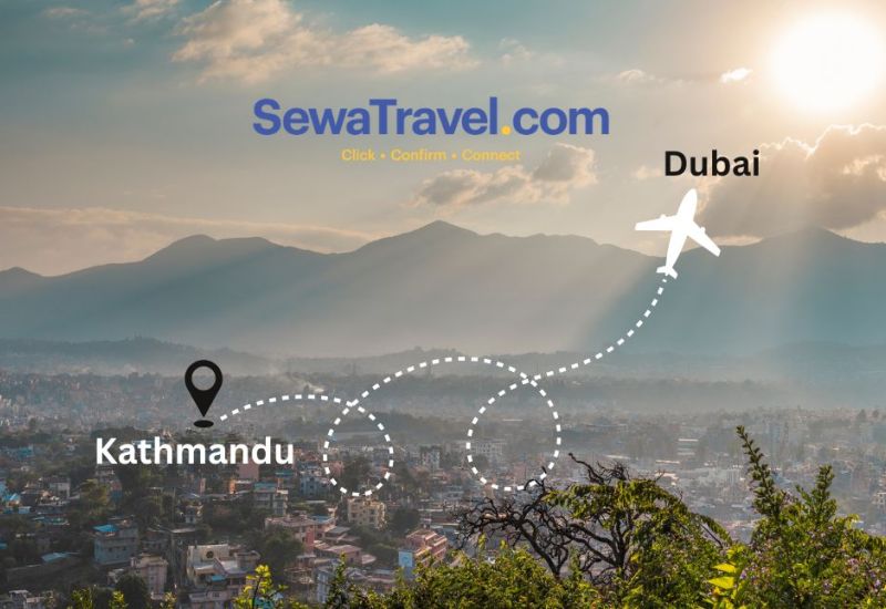 Get the latest Kathmandu to Dubai flight info for 2026. Find ticket prices in NPR, baggage limits, mandatory police report steps, and flight schedules.