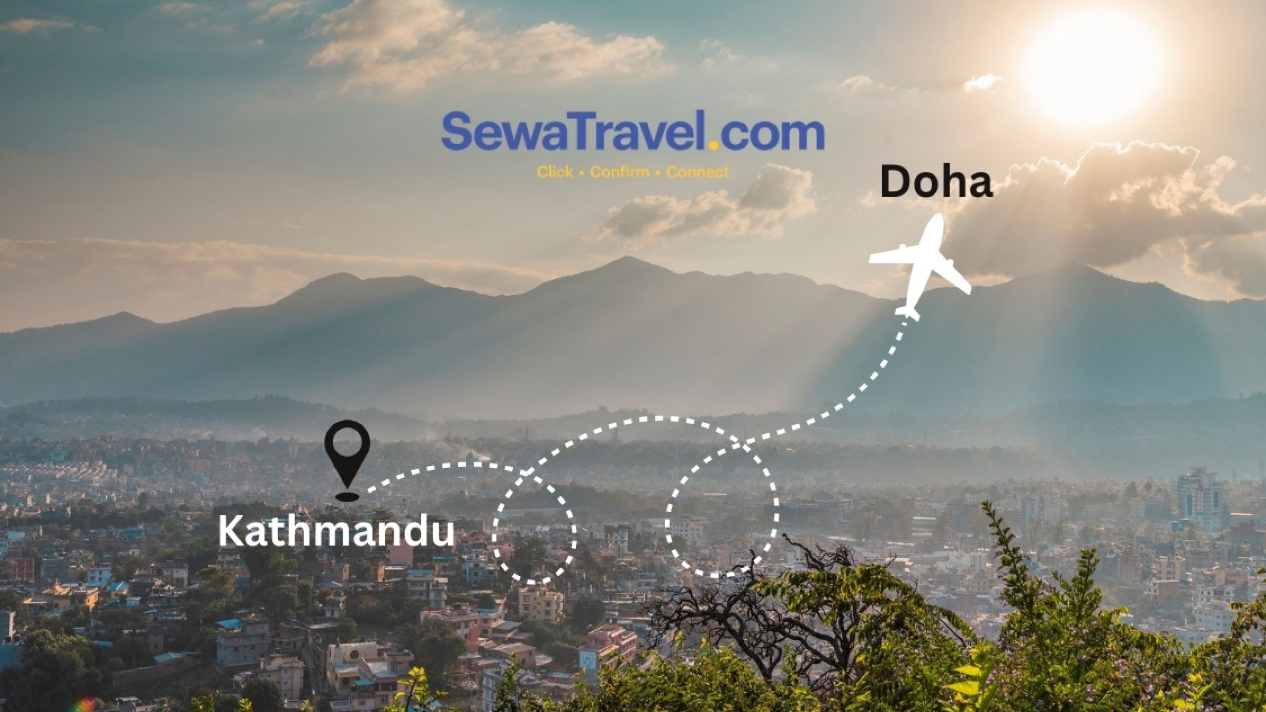 Tribhuvan International Airport Kathmandu for Kathmandu to Doha flights