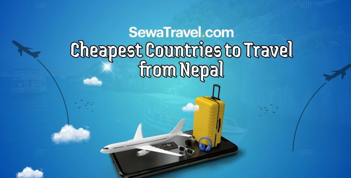 cheapest countries to travel from Nepal