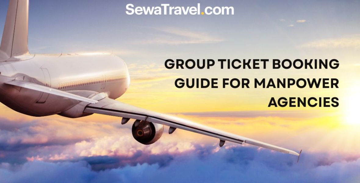 group ticket booking for manpower agencies