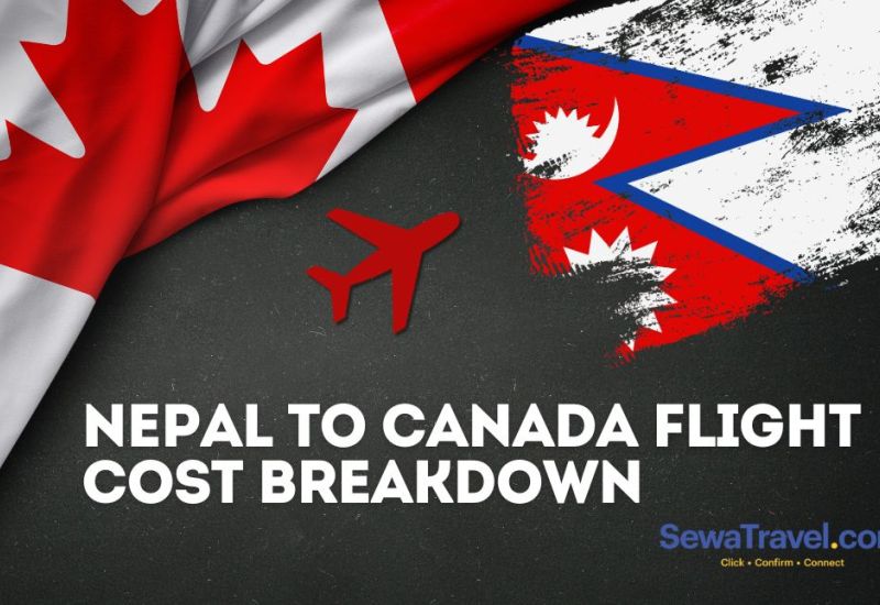 Nepal to Canada Flight Cost Breakdown