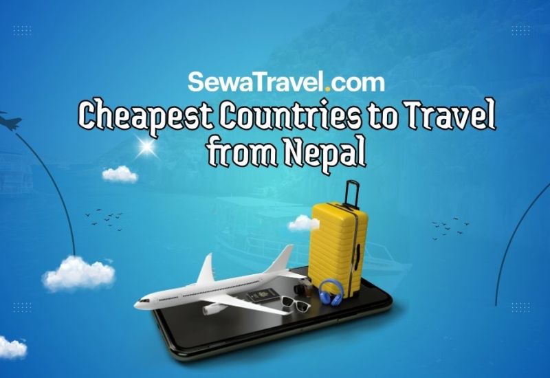 cheapest countries to travel from Nepal