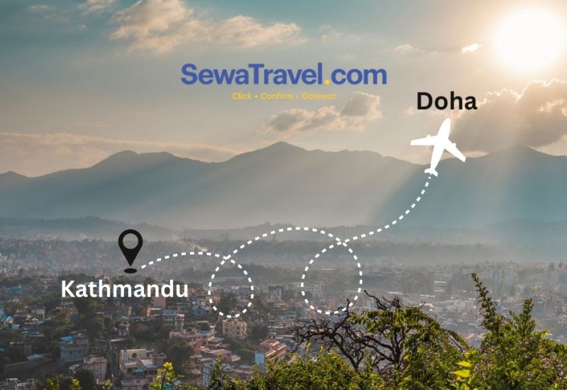 Tribhuvan International Airport Kathmandu for Kathmandu to Doha flights